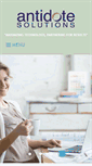 Mobile Screenshot of antidotesolutions.com